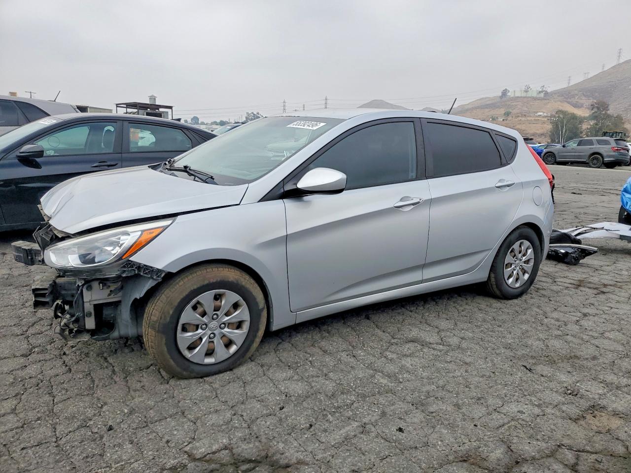 2015 Hyundai Accent Gs Silver vin: KMHCT5AE2FU209605