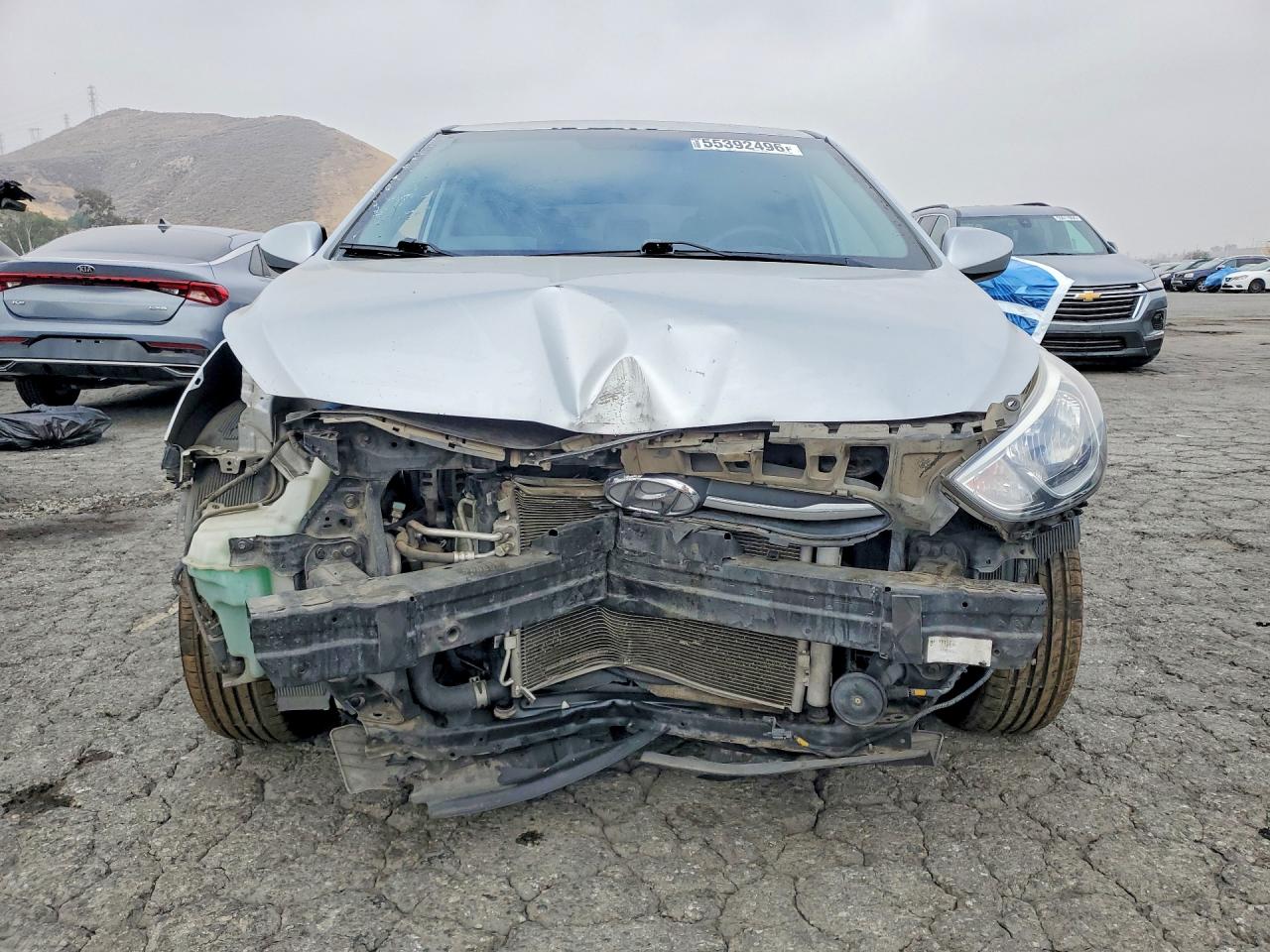 2015 Hyundai Accent Gs Серебряный vin: KMHCT5AE2FU209605