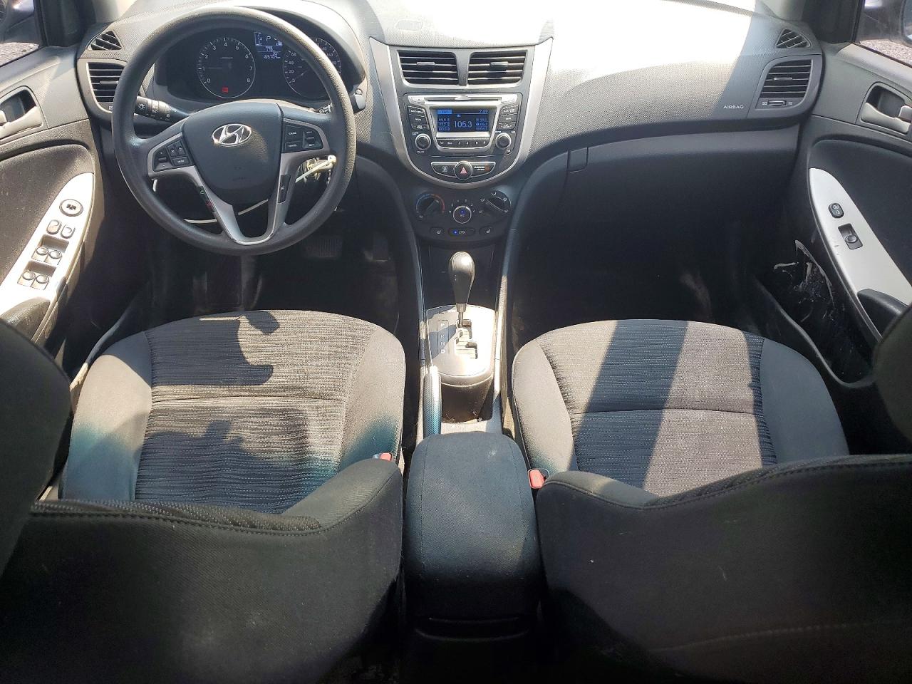 2015 Hyundai Accent Gs White vin: KMHCT5AE2FU212245
