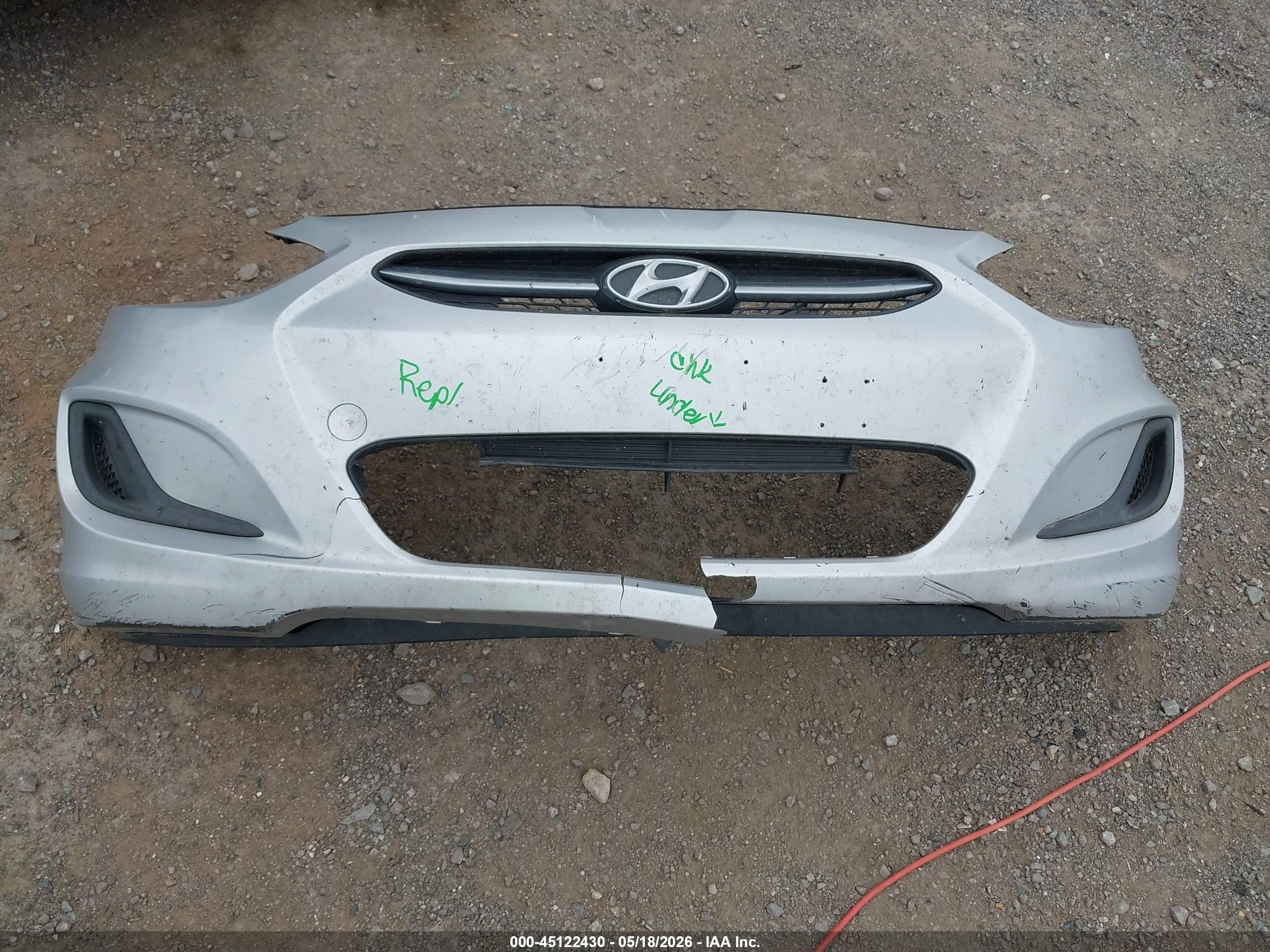 2015 Hyundai Accent Gs Silver vin: KMHCT5AE2FU212584