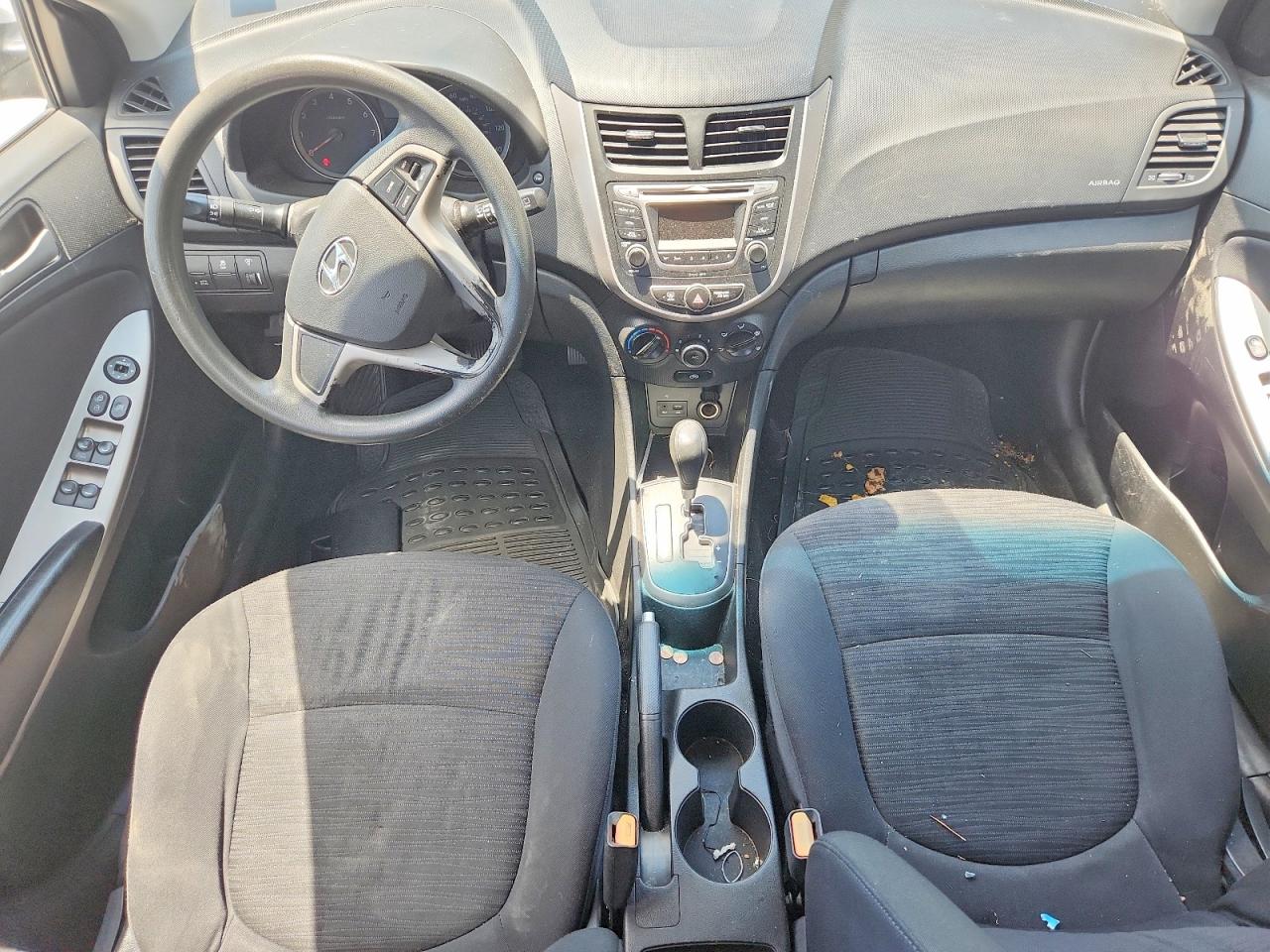 2015 Hyundai Accent Gs Silver vin: KMHCT5AE2FU213346