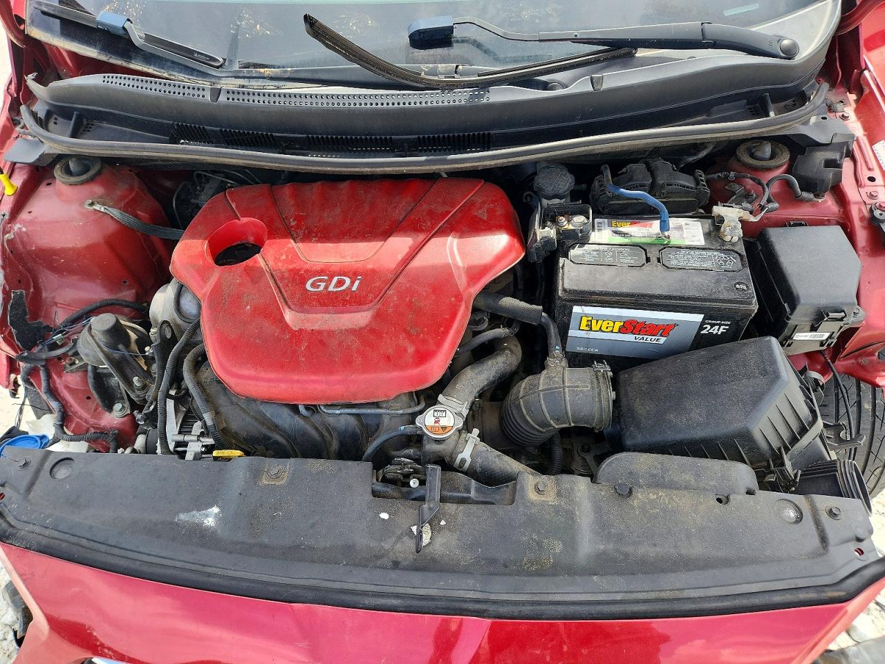2015 Hyundai Accent Gs Red vin: KMHCT5AE2FU233550