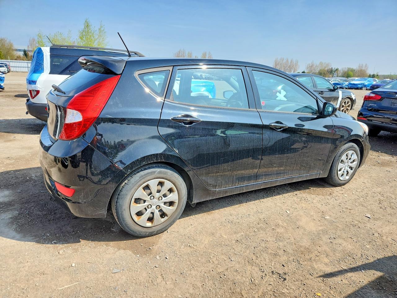 2016 Hyundai Accent Se Black vin: KMHCT5AE2GU276125