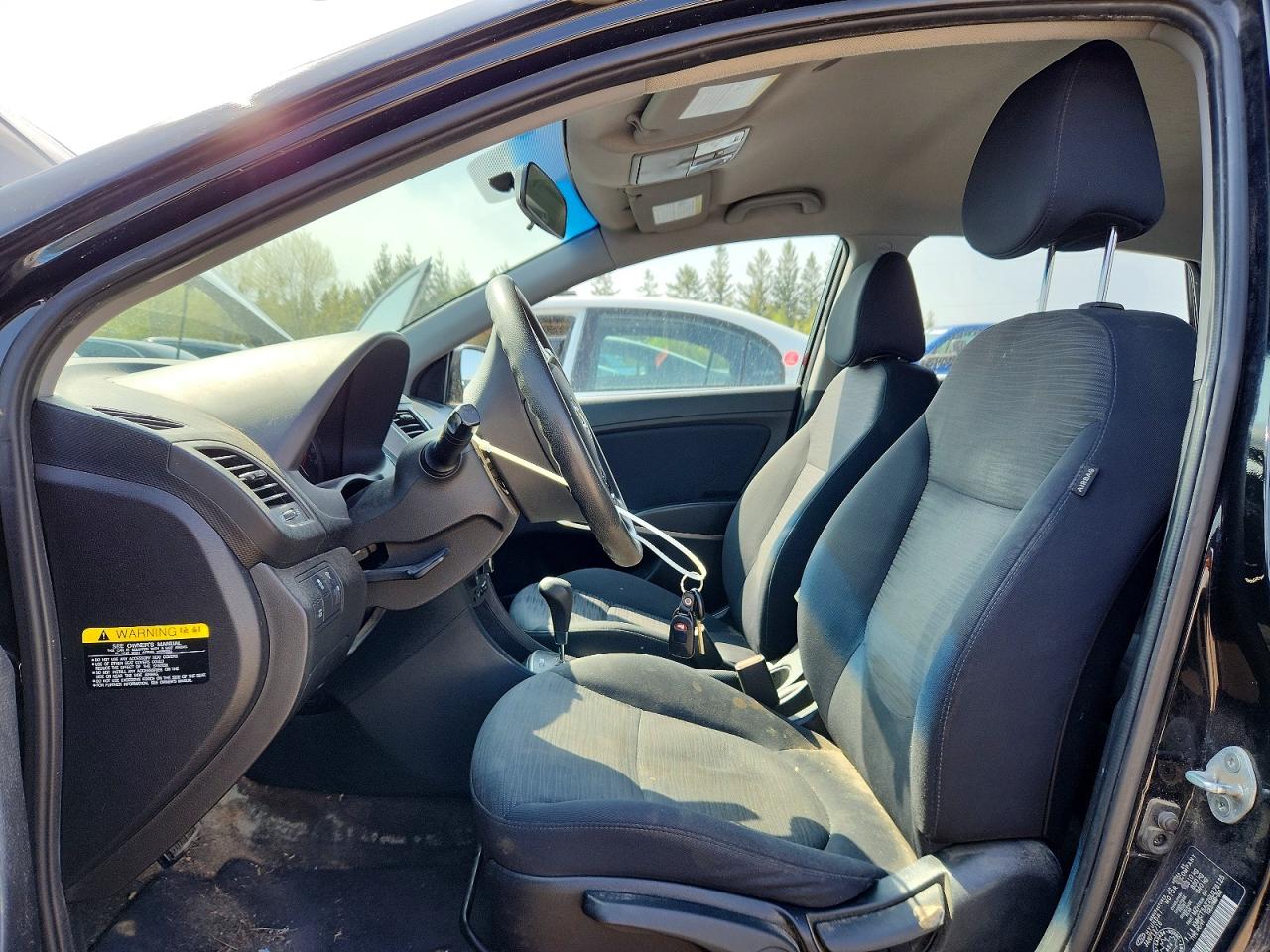 2016 Hyundai Accent Se Black vin: KMHCT5AE2GU276125