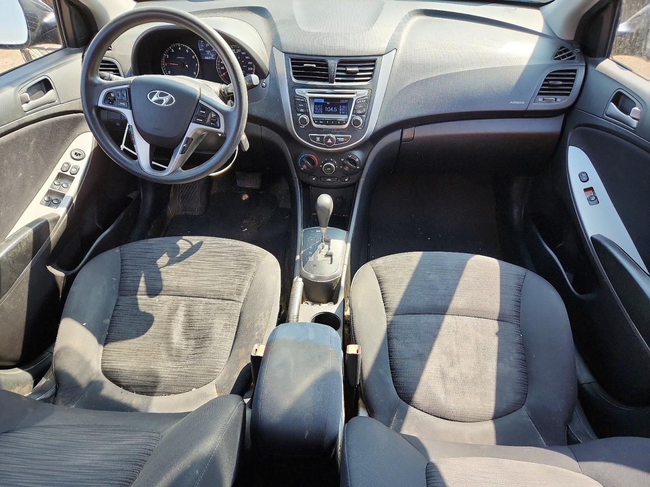 2016 Hyundai Accent Se Black vin: KMHCT5AE2GU276125