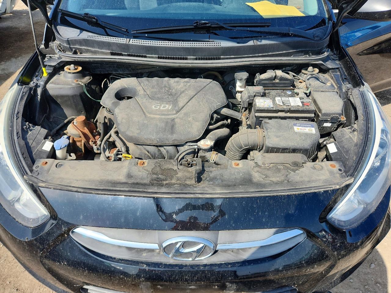 2016 Hyundai Accent Se Black vin: KMHCT5AE2GU276125