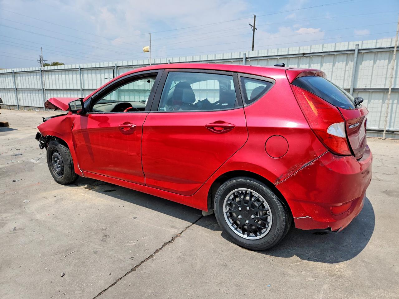 2017 Hyundai Accent Se Red vin: KMHCT5AE2HU344019