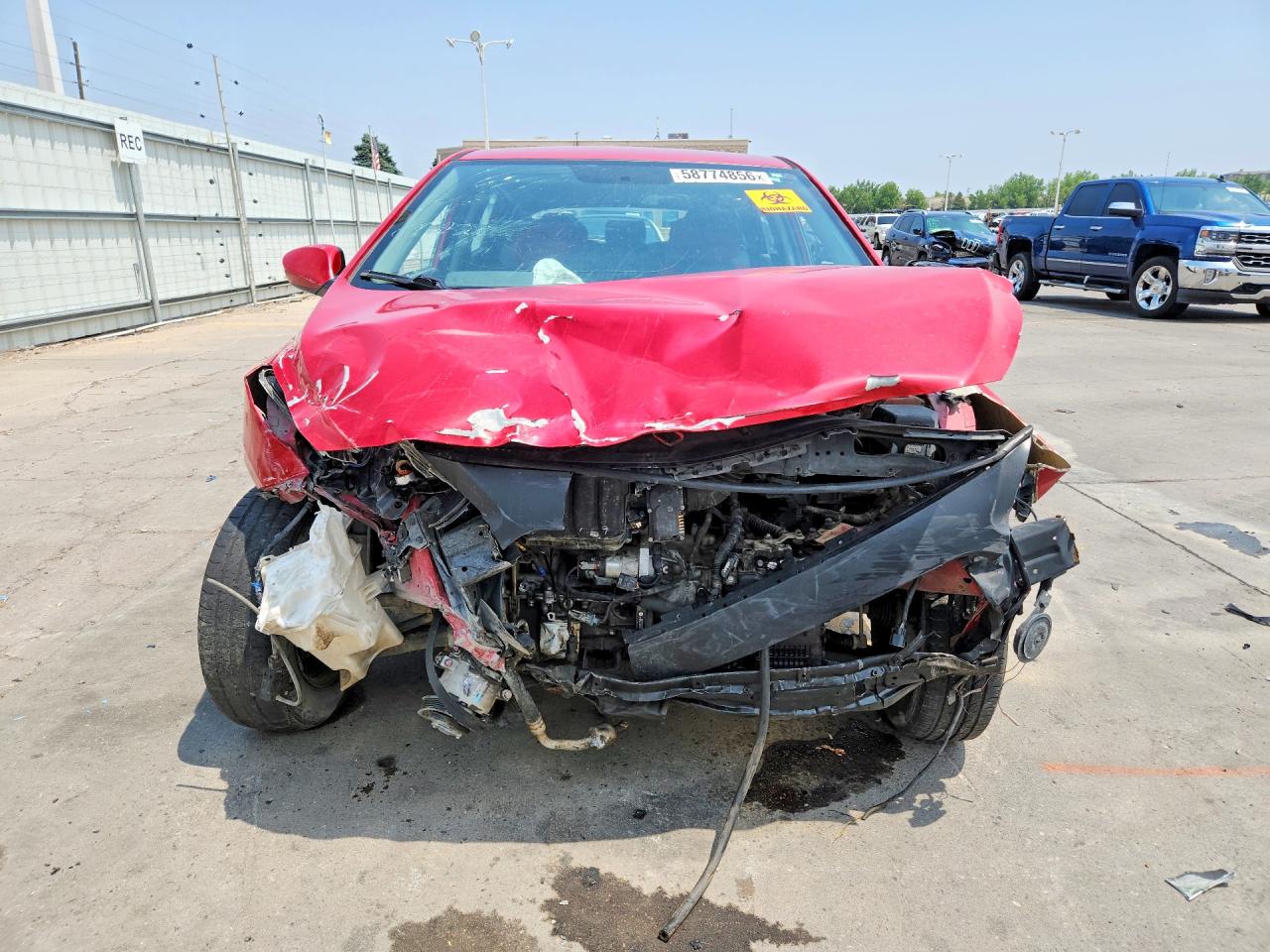 2017 Hyundai Accent Se Red vin: KMHCT5AE2HU344019