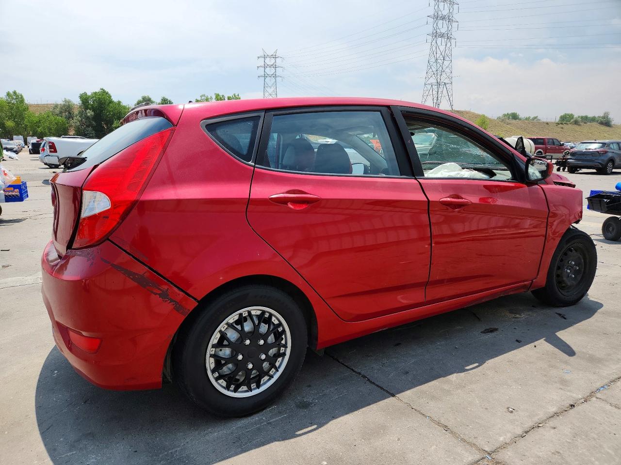 2017 Hyundai Accent Se Red vin: KMHCT5AE2HU344019