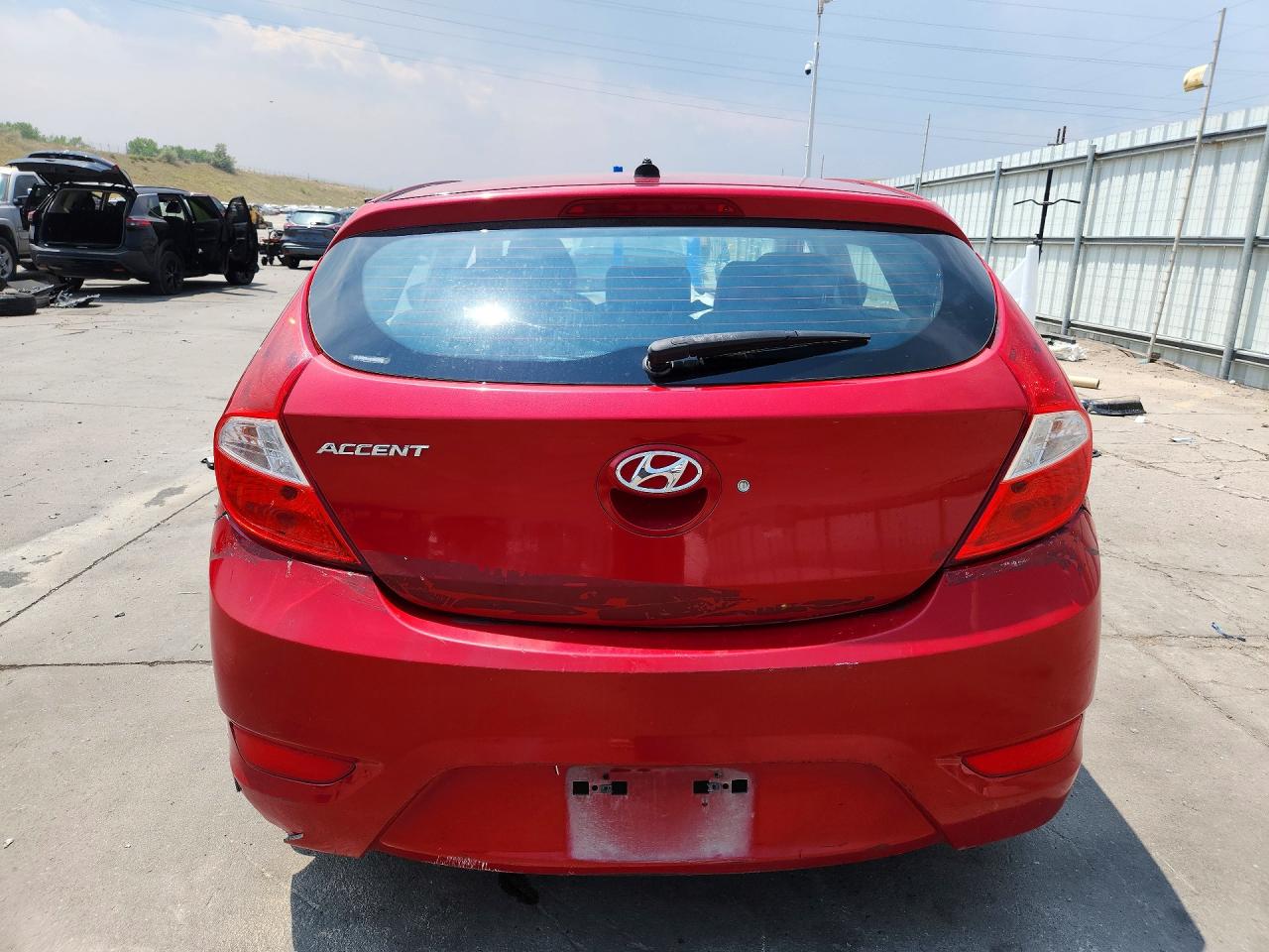 2017 Hyundai Accent Se Red vin: KMHCT5AE2HU344019