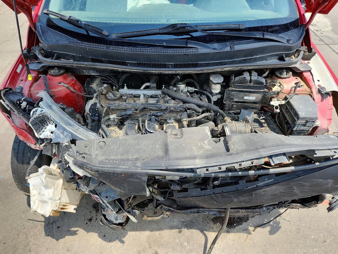 2017 Hyundai Accent Se Red vin: KMHCT5AE2HU344019