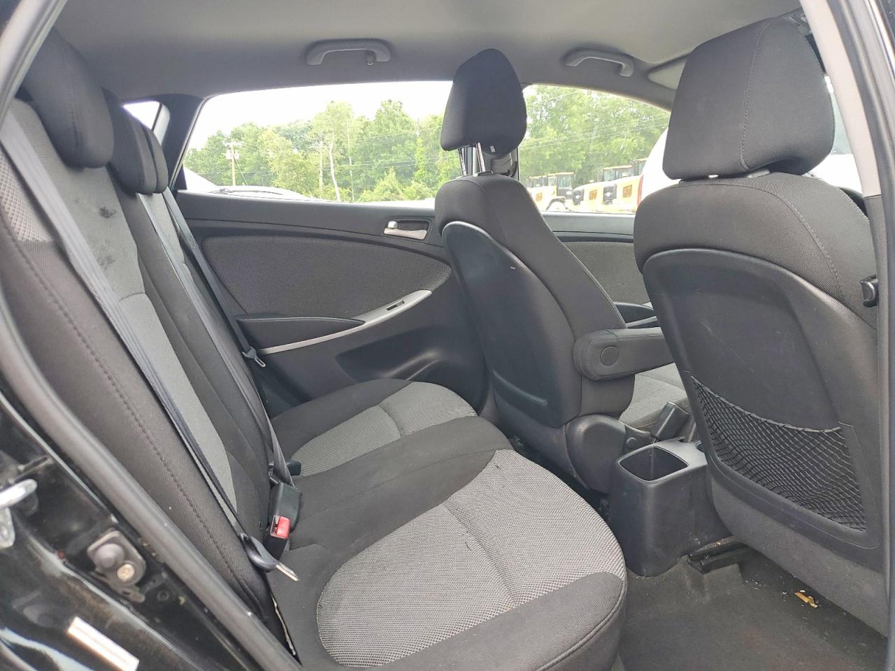 2012 Hyundai Accent Gs Black vin: KMHCT5AE3CU022613