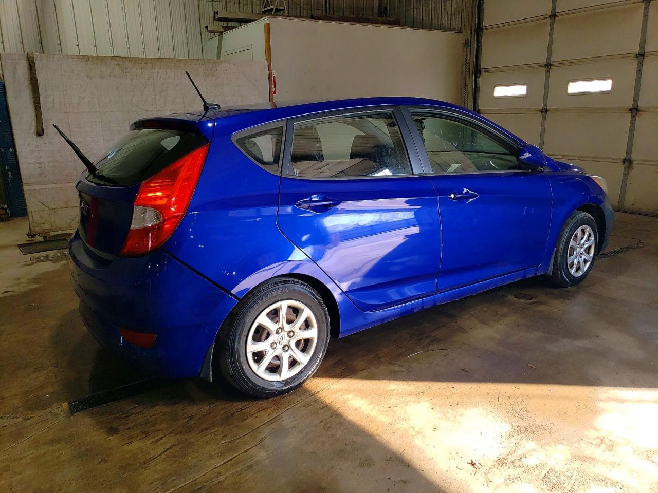 2012 Hyundai Accent Gs Blue vin: KMHCT5AE3CU033904