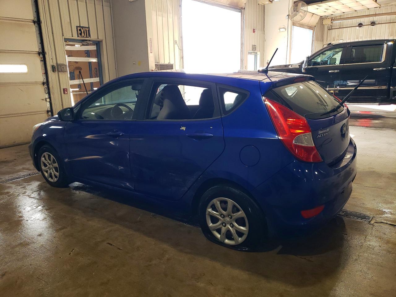 2012 Hyundai Accent Gs Blue vin: KMHCT5AE3CU033904