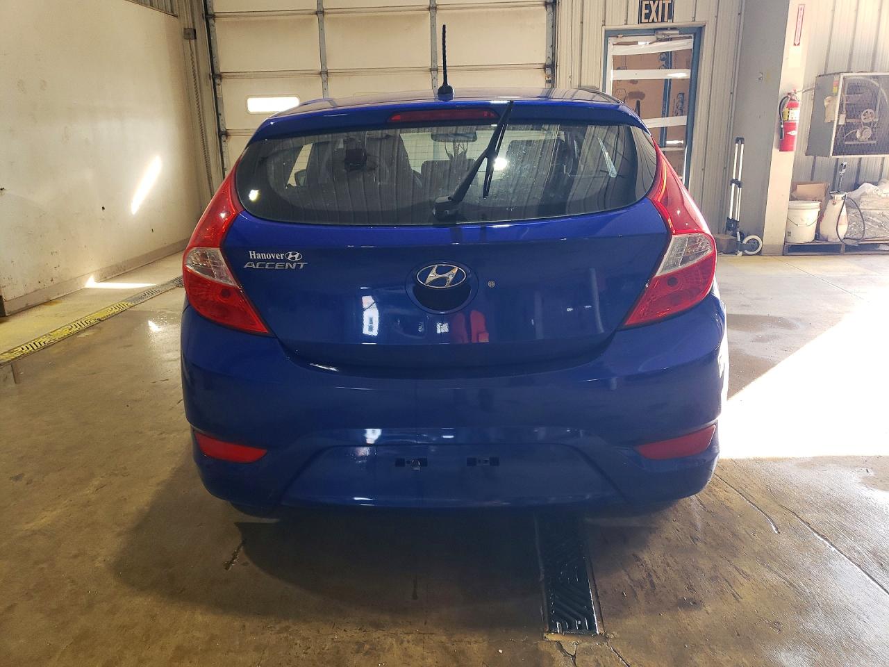2012 Hyundai Accent Gs Blue vin: KMHCT5AE3CU033904