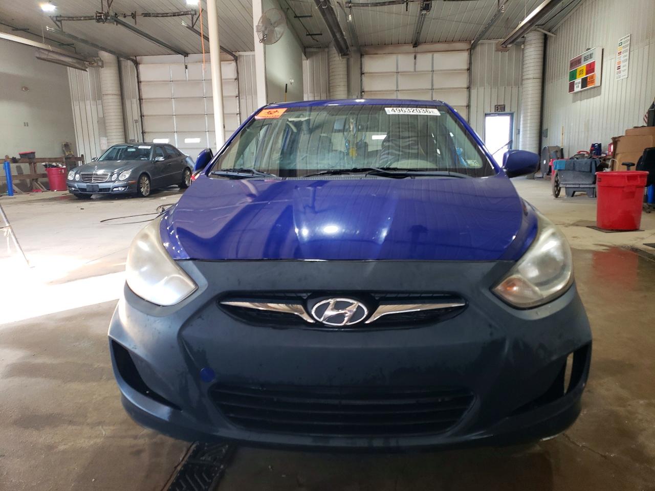 2012 Hyundai Accent Gs Blue vin: KMHCT5AE3CU033904