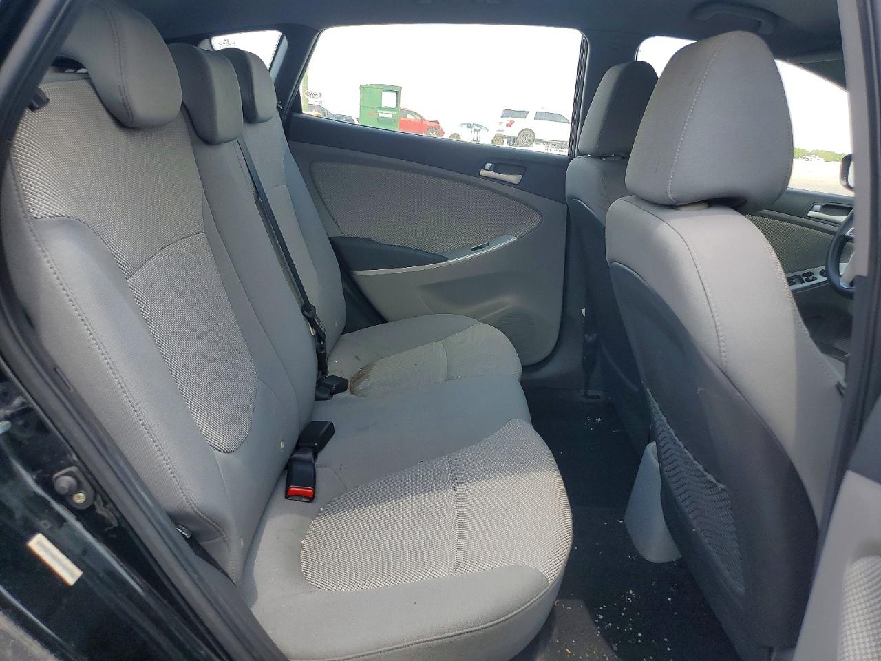 2012 Hyundai Accent Gs Black vin: KMHCT5AE3CU036768
