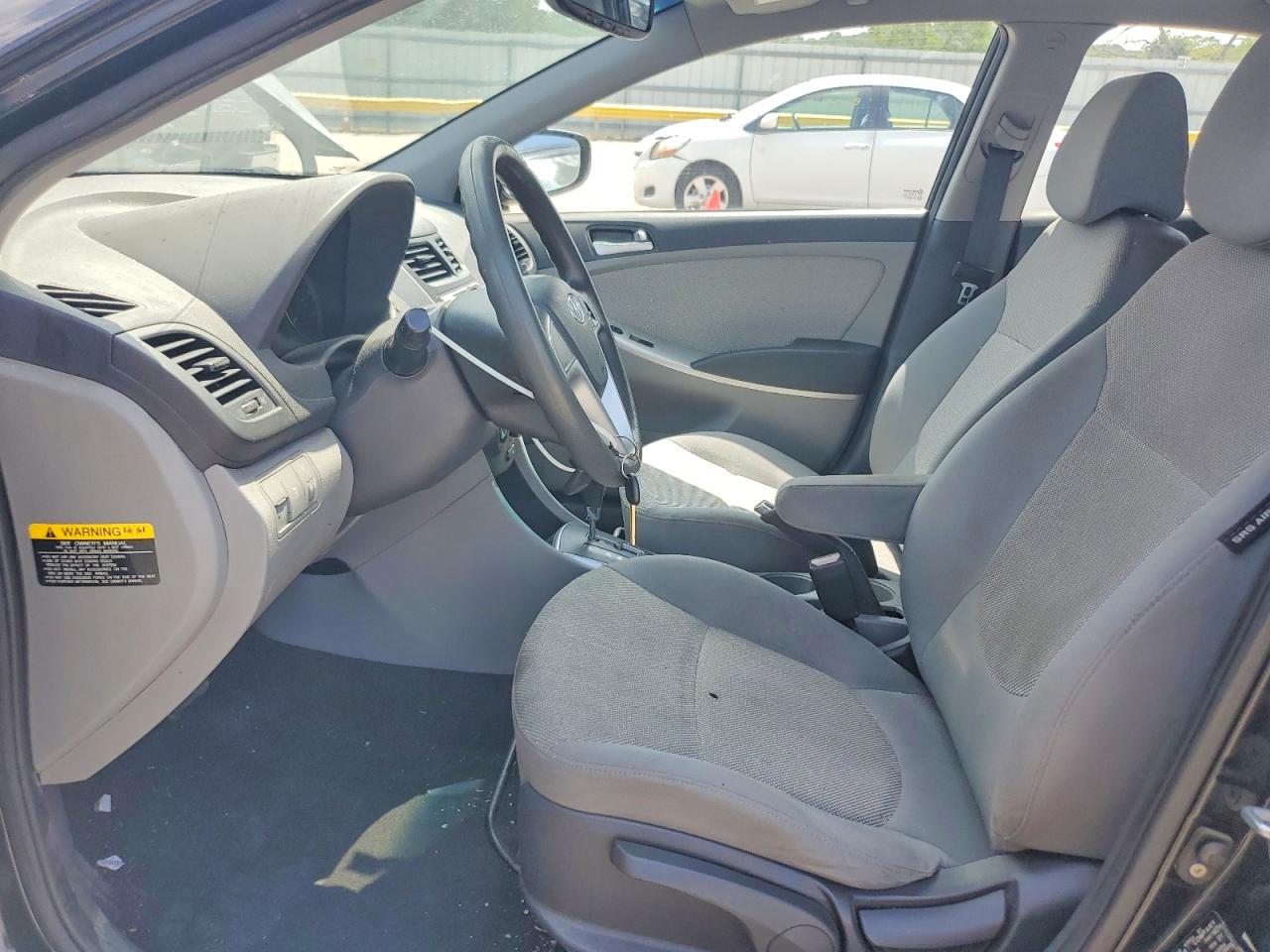 2012 Hyundai Accent Gs Black vin: KMHCT5AE3CU036768