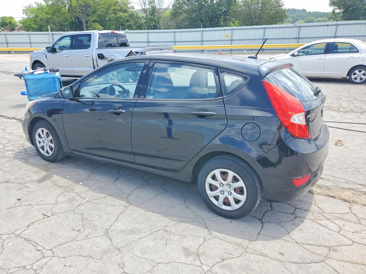 2012 Hyundai Accent Gs Black vin: KMHCT5AE3CU036768