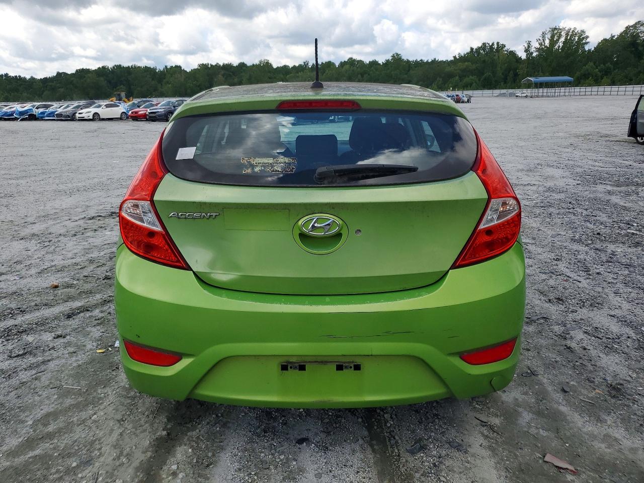 2013 Hyundai Accent Gs Green vin: KMHCT5AE3DU080027