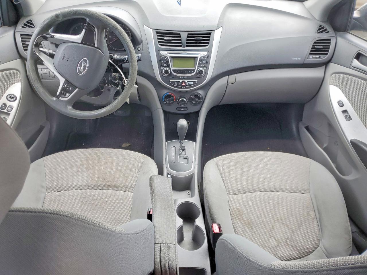 2013 Hyundai Accent Gs Черный vin: KMHCT5AE3DU086474