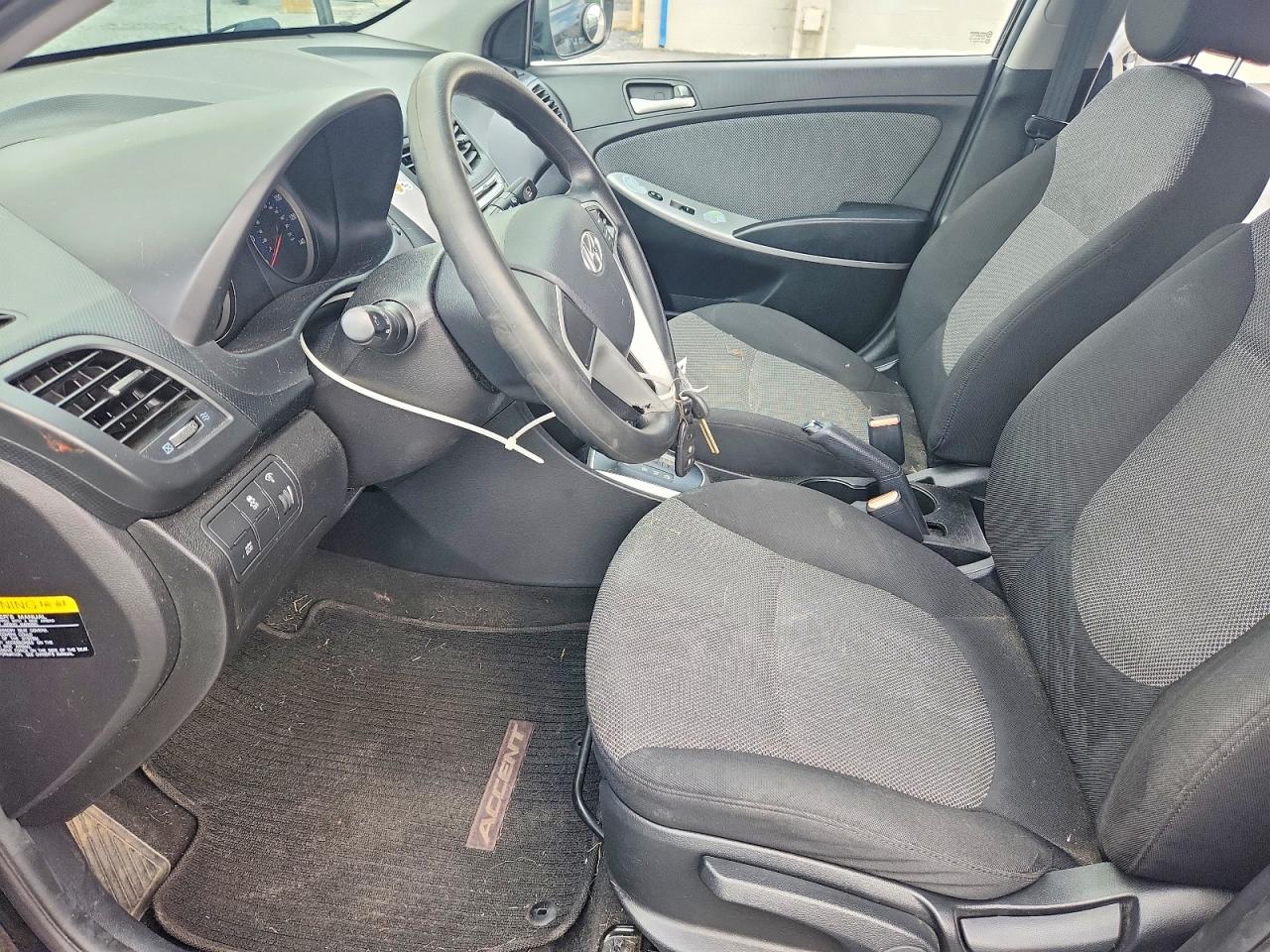 2013 Hyundai Accent Gs Черный vin: KMHCT5AE3DU137634