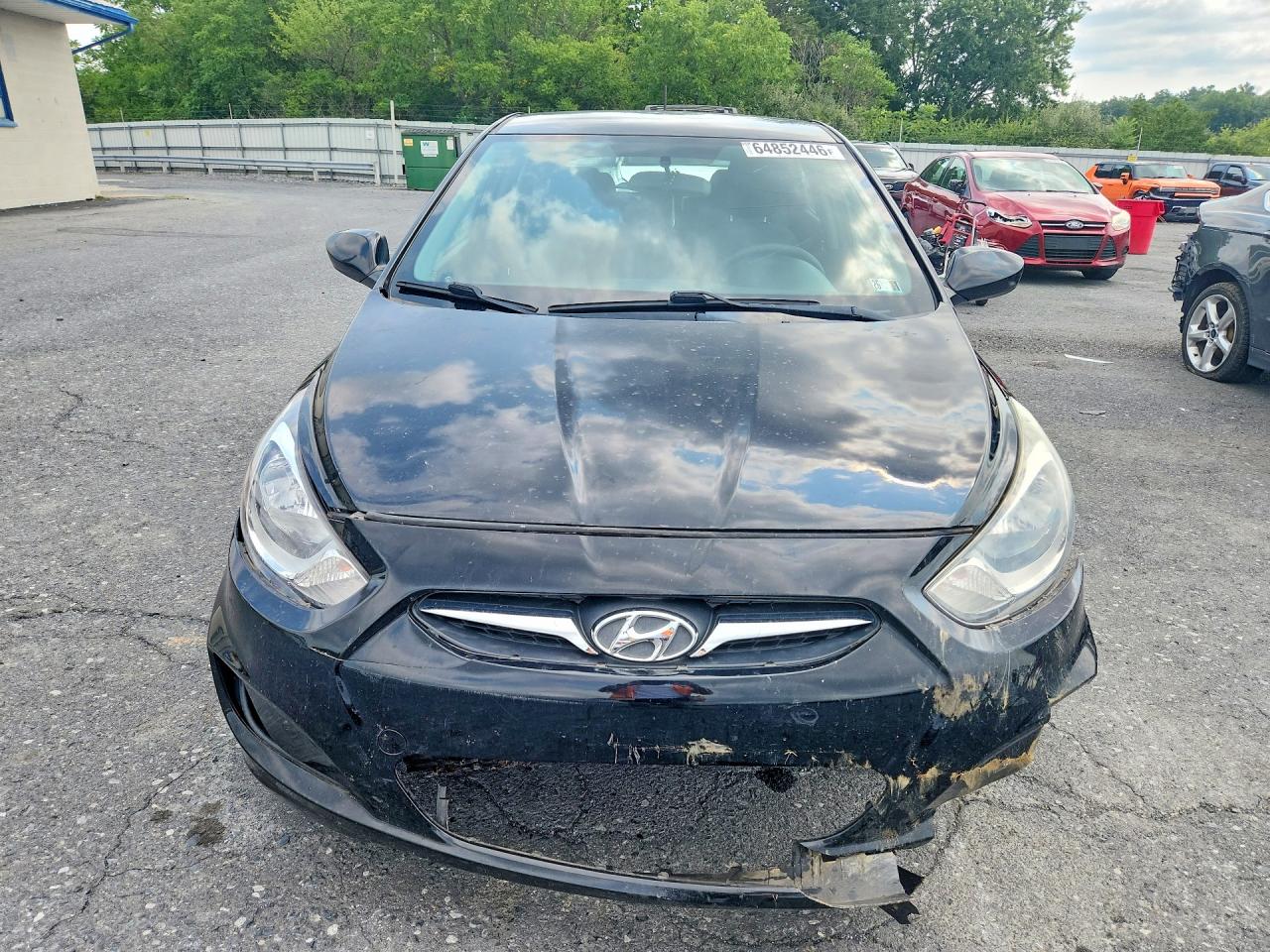 2013 Hyundai Accent Gs Черный vin: KMHCT5AE3DU137634