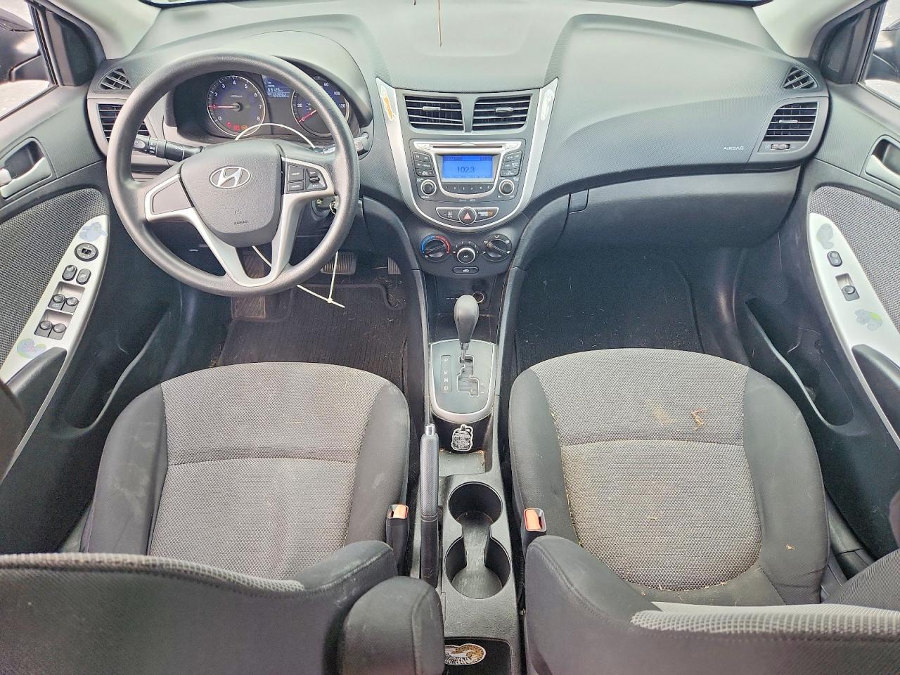 2013 Hyundai Accent Gs Черный vin: KMHCT5AE3DU137634