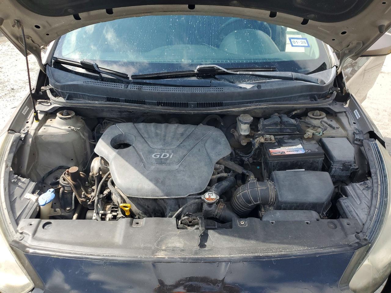 2013 Hyundai Accent Gs Tan vin: KMHCT5AE3DU138721