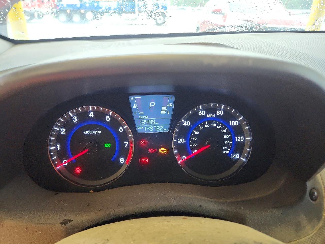 2014 Hyundai Accent Gs Red vin: KMHCT5AE3EU163023