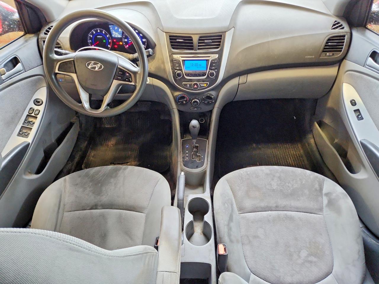 2014 Hyundai Accent Gs Red vin: KMHCT5AE3EU163023