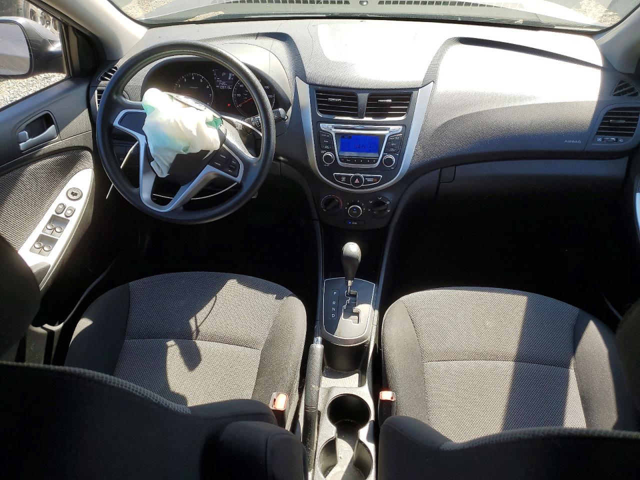 2014 Hyundai Accent Gs Gray vin: KMHCT5AE3EU168366