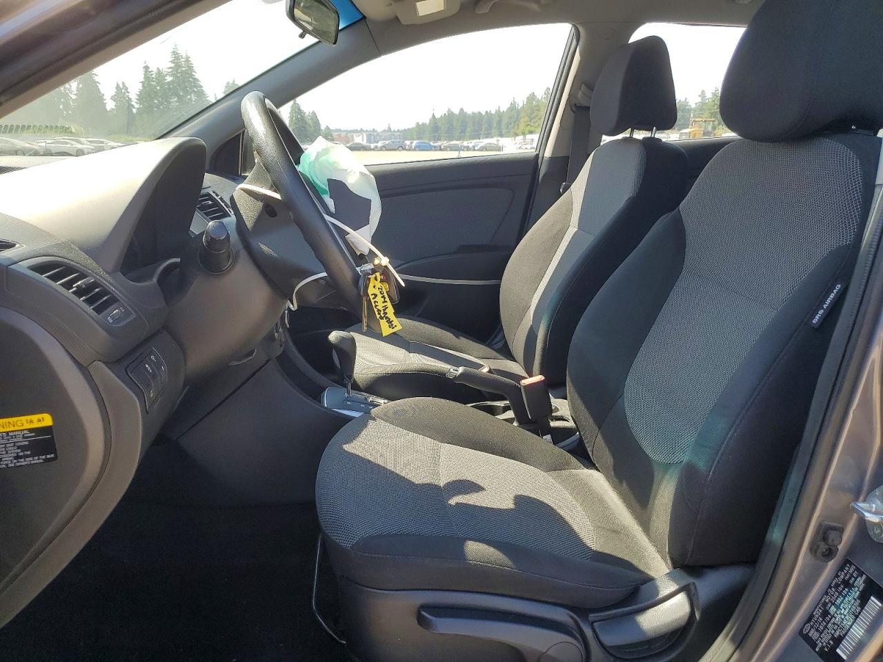 2014 Hyundai Accent Gs Gray vin: KMHCT5AE3EU168366
