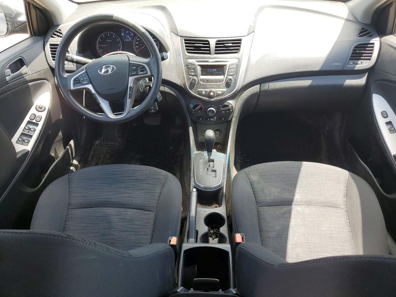 2015 Hyundai Accent Gs Gray vin: KMHCT5AE3FU218345