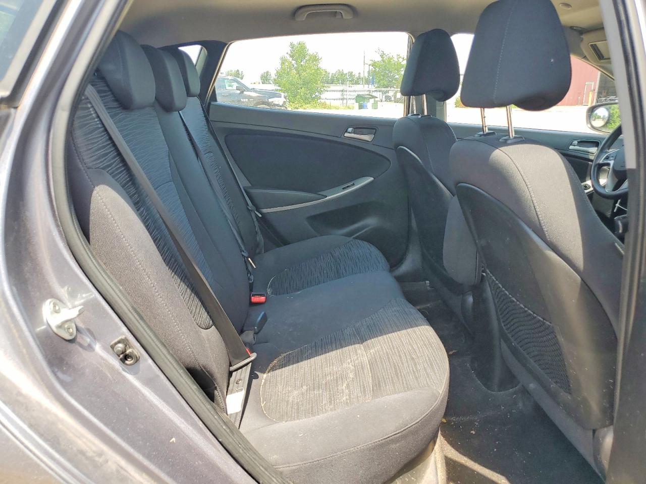 2015 Hyundai Accent Gs Gray vin: KMHCT5AE3FU218345