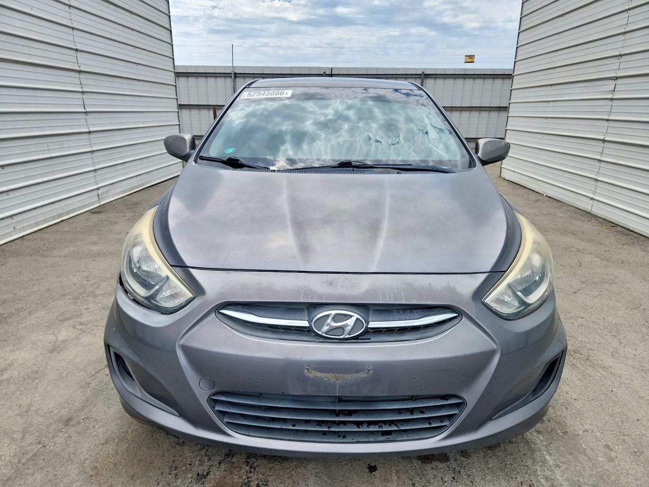 2015 Hyundai Accent Gs Gray vin: KMHCT5AE3FU231189