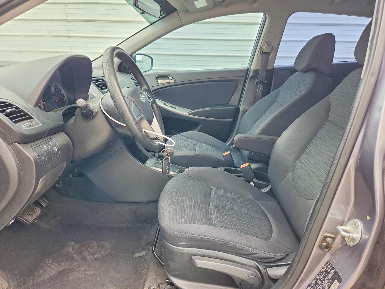 2015 Hyundai Accent Gs Gray vin: KMHCT5AE3FU231189
