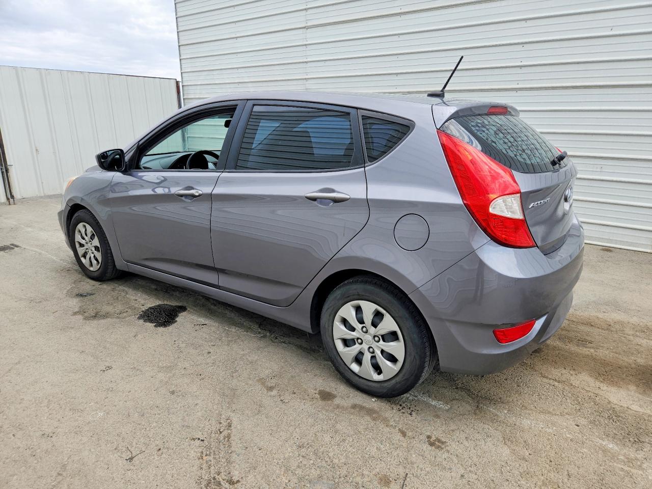 2015 Hyundai Accent Gs Gray vin: KMHCT5AE3FU231189