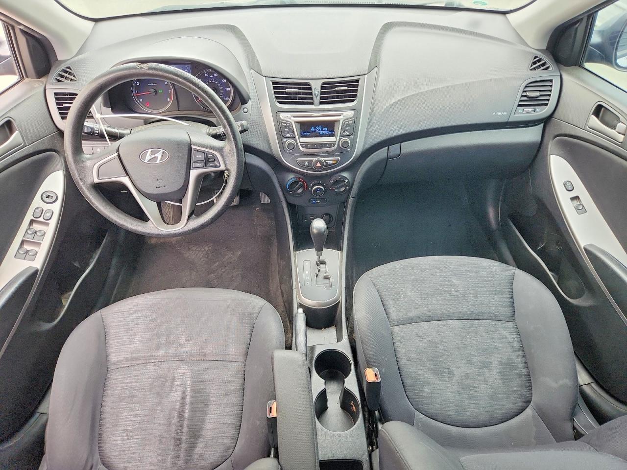 2015 Hyundai Accent Gs Gray vin: KMHCT5AE3FU231189