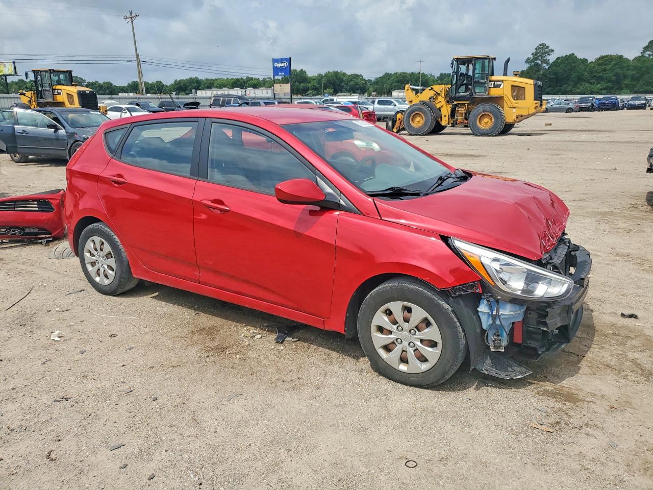 2016 Hyundai Accent Se Red vin: KMHCT5AE3GU253078