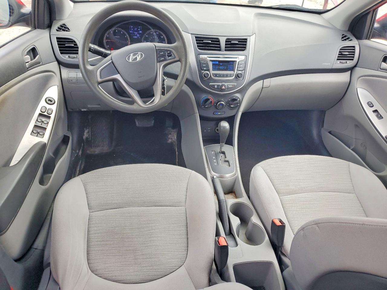 2016 Hyundai Accent Se Red vin: KMHCT5AE3GU253078