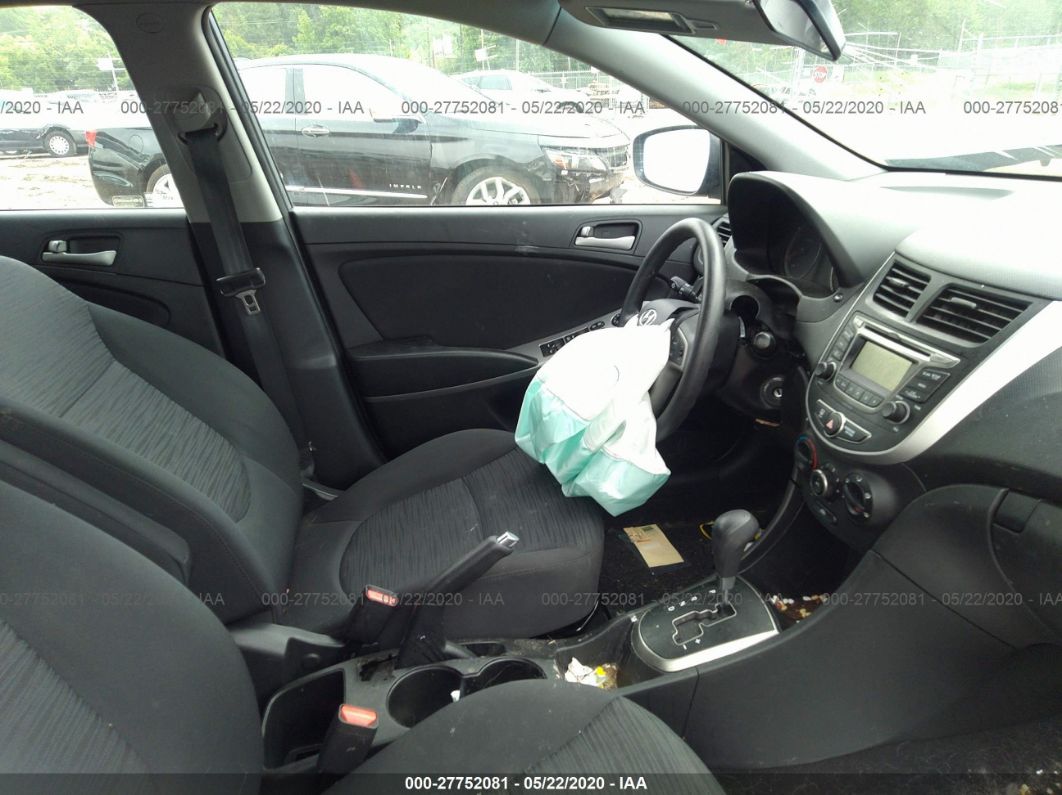 2017 Hyundai Accent Se Синий vin: KMHCT5AE3HU338472