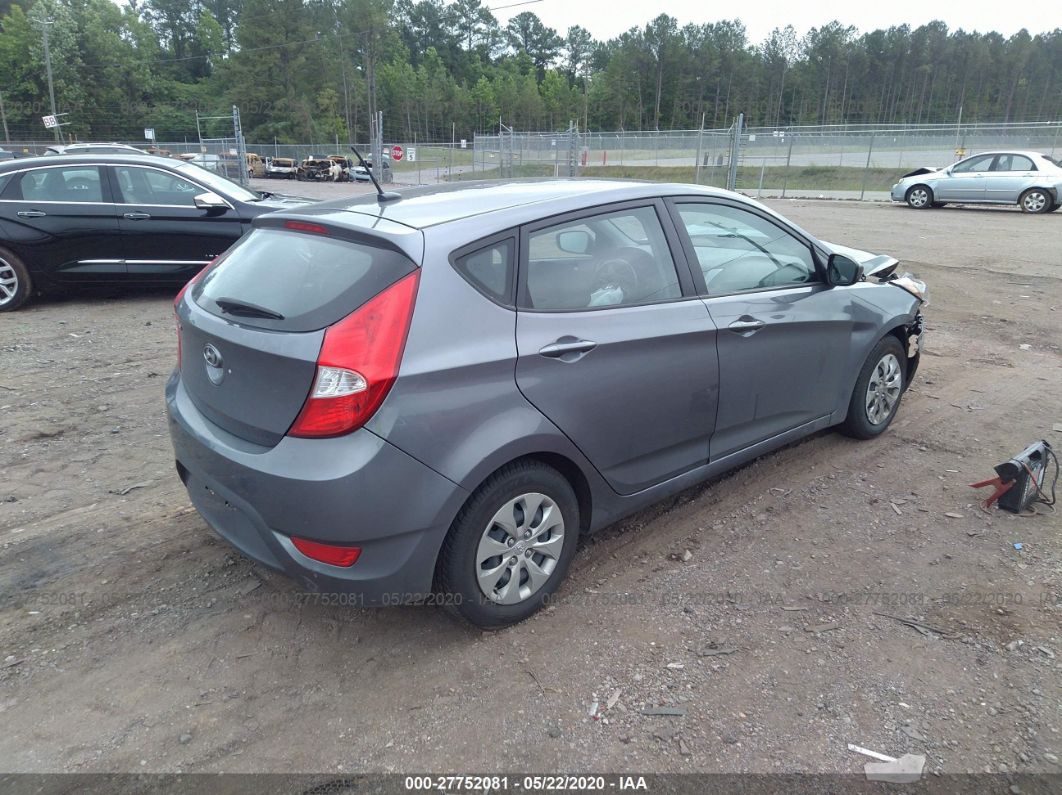 2017 Hyundai Accent Se Синий vin: KMHCT5AE3HU338472
