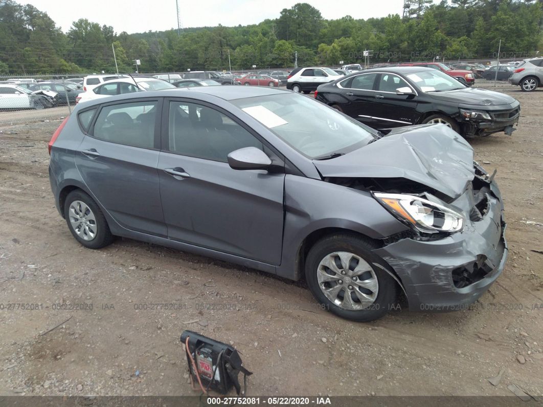 2017 Hyundai Accent Se Синий vin: KMHCT5AE3HU338472