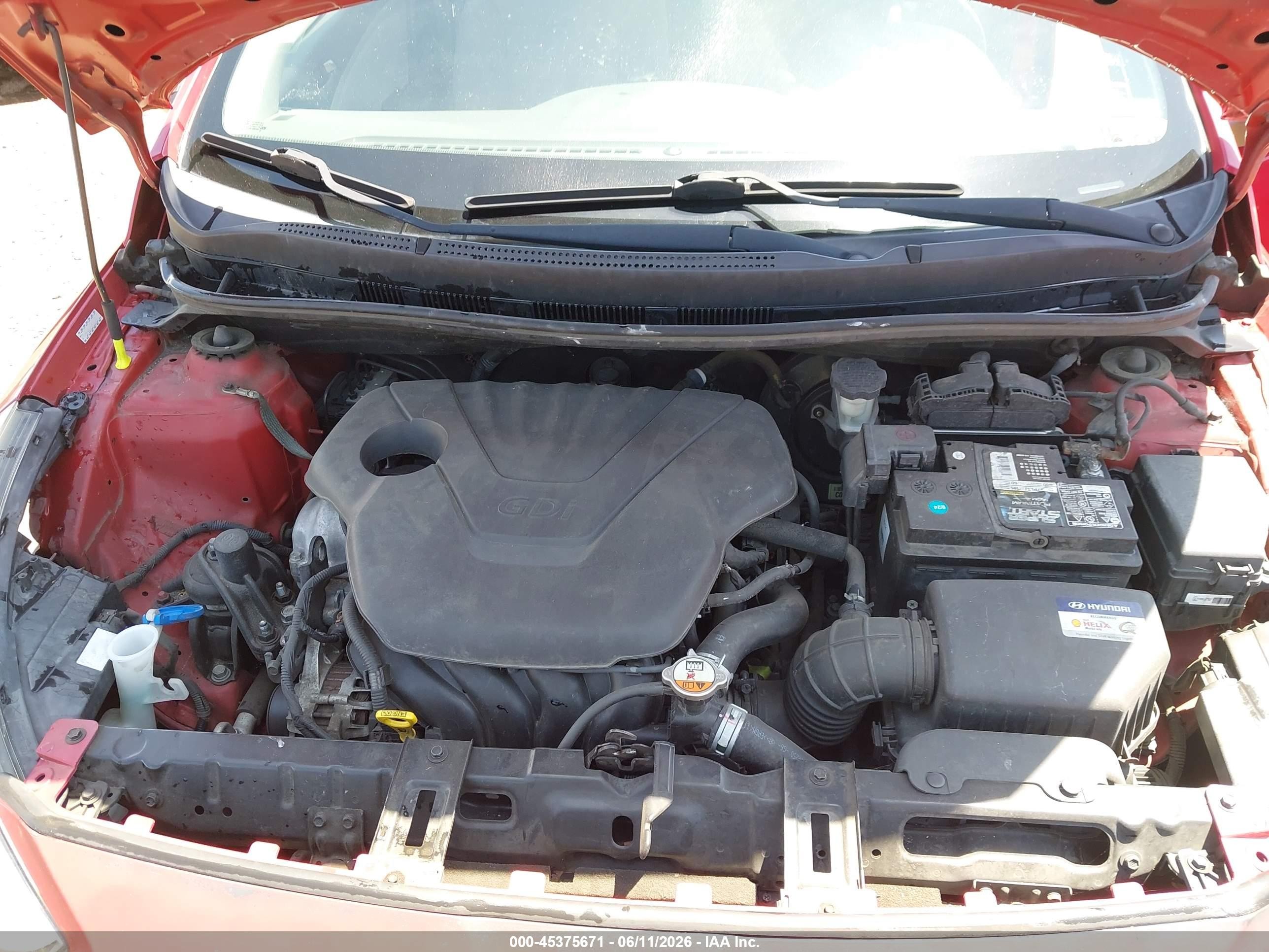 2017 Hyundai Accent Se Красный vin: KMHCT5AE3HU351660
