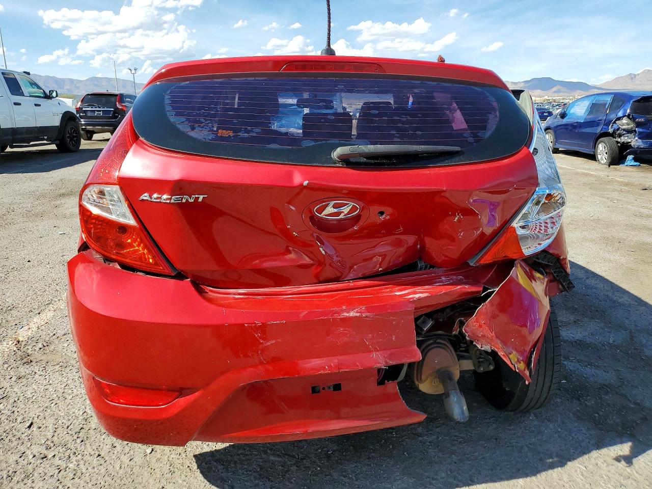 2012 Hyundai Accent Gs Red vin: KMHCT5AE4CU021454