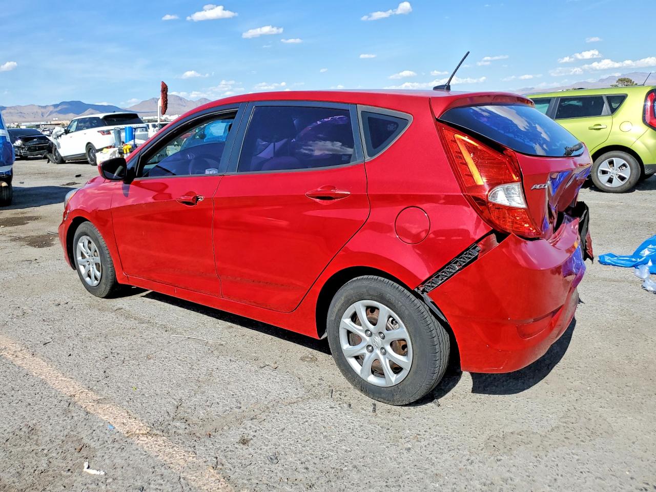 2012 Hyundai Accent Gs Red vin: KMHCT5AE4CU021454