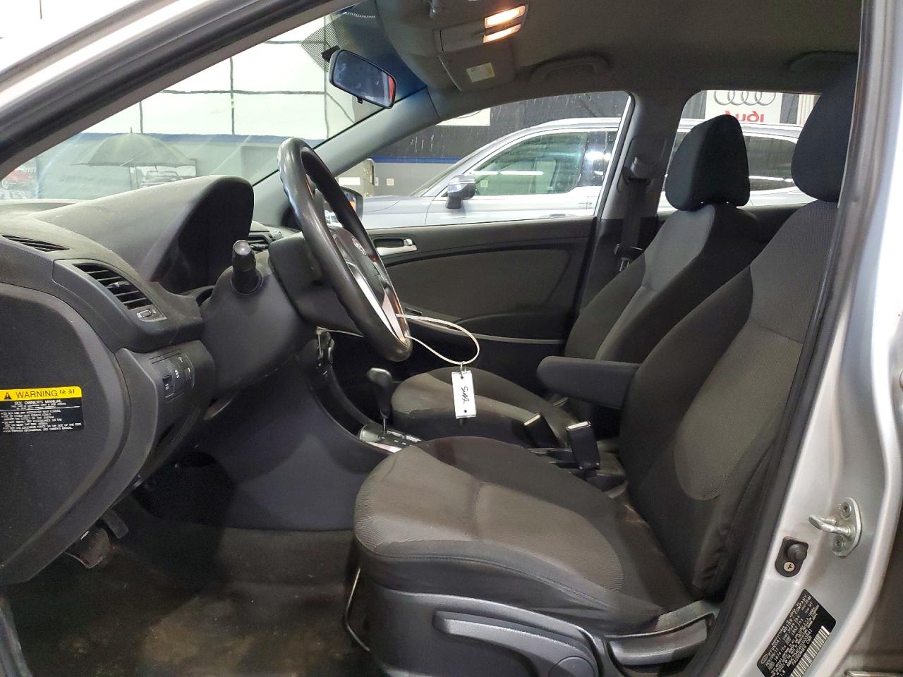 2012 Hyundai Accent Silver vin: KMHCT5AE4CU033541
