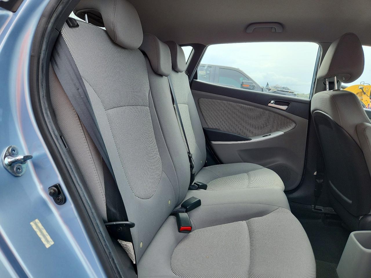 2012 Hyundai Accent Gs Blue vin: KMHCT5AE4CU057452