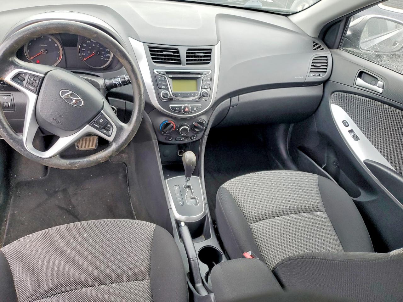 2013 Hyundai Accent Gs Black vin: KMHCT5AE4DU060241